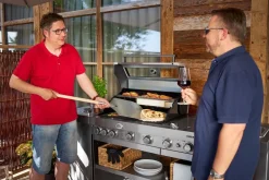 Rösle Grillrost & -Einsätze|Grillzubehör - Pizzastein Vario, Ø 30,5 cm Hellbraun