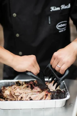 Rösle Grillbesteck & -Handschuhe|Grillzubehör - Pulled Pork Gabeln, 2er-Set Schwarz