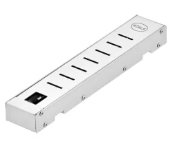 Rösle Grillzubehör - Räucherbox Blazeflame, ca. B6,5/H3,5/T34,5 cm Silber