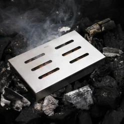 Rösle Räucherbox, Edelstahl, ca. B13,5/H3,5/T21,5 cm Clearance