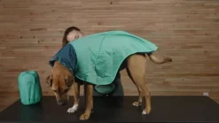 RUFFWEAR® Mehr Hundezubehör|Mehr Transport & Unterwegs - Hunde-Handtuchmantel Dirtbag™ Aurora Teal Türkis