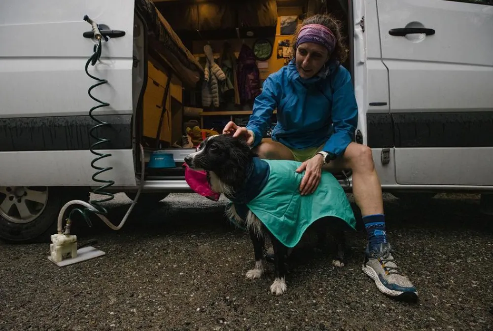 RUFFWEAR® Mehr Hundezubehör|Mehr Transport & Unterwegs > Hunde-Handtuchmantel Dirtbag™ Aurora Teal