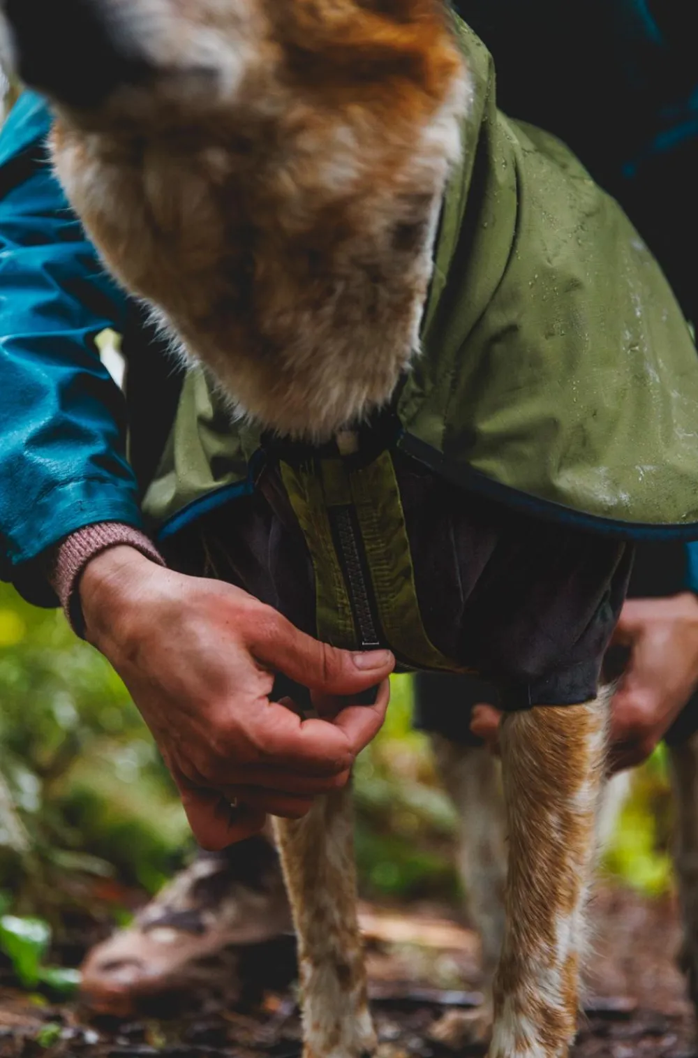 RUFFWEAR® Mehr Hundezubehör - Hunde-Regenanzug un hower™ Covera Dunkelblau