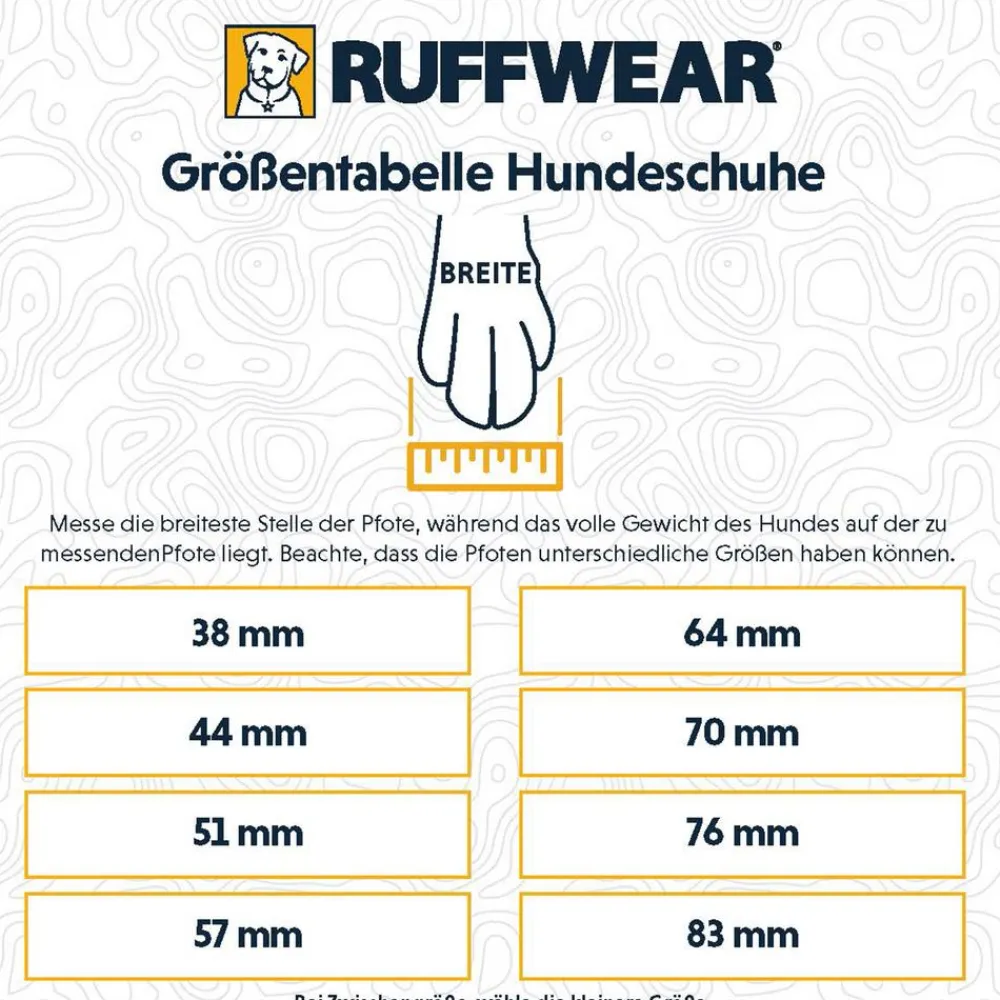 RUFFWEAR® Hundechuhe uit Trex™, 2er et Gelb Online