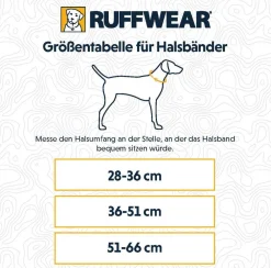 RUFFWEAR® Hundehalsbänder & Geschirre - Sei-Hundehasband Knot-a-Coar™ Grün