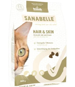 Sanabelle® Trockenfutter Katze - Care Trockenfutter für Katzen Hair & Skin Adult, Geflügel