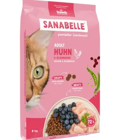 Sanabelle® Trockenfutter Katze > Life Trockenfutter für Katzen Adult, Huhn & Preiselbeeren