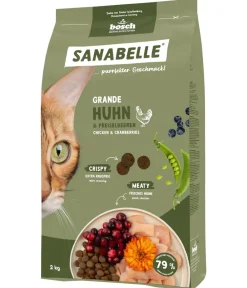Sanabelle® Trockenfutter Katze > Life Trockenfutter für Katzen Grande Adult, Huhn & Preiselbeere