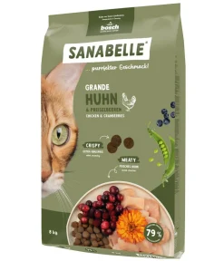 Sanabelle® Trockenfutter Katze > Life Trockenfutter für Katzen Sensitiv Adult, Huhn & Preiselbeeren