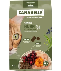 Sanabelle® Trockenfutter Katze > Life Trockenfutter für Katzen Sensitiv Adult, Huhn & Preiselbeeren
