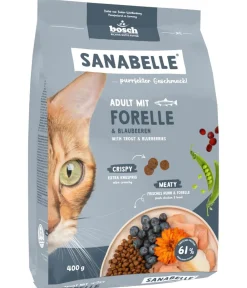 Sanabelle® Life Trockenfutter für Katzen Adult, Forelle & Blaubeeren Outlet