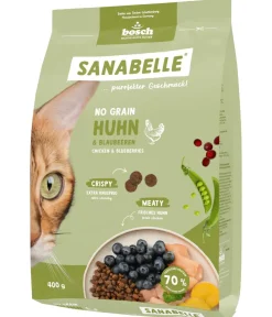 Sanabelle® Trockenfutter Katze > Life Trockenfutter für Katzen No Grain Adult, Huhn & Blaubeere