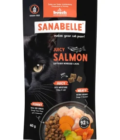 Sanabelle® Trockenfutter Katze - Trockenfutter für Katzen Adult, Juicy Nordsee-Lachs