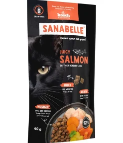 Sanabelle® Trockenfutter Katze - Trockenfutter für Katzen Adult, Juicy Nordsee-Lachs