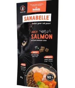 Sanabelle® Trockenfutter Katze - Trockenfutter für Katzen Adult, Juicy Nordsee-Lachs