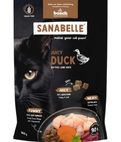 Sanabelle® Trockenfutter Katze - Trockenfutter für Katzen Adult, Juicy Land-Ente