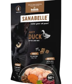 Sanabelle® Trockenfutter Katze - Trockenfutter für Katzen Adult, Juicy Land-Ente