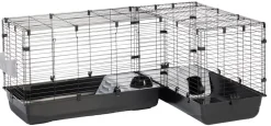 Savic Eck-Nagerheim Cubix Corner, , ca. B198/H63,5/T50 cm Schwarz Discount