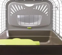 Savic Nagertransportkäfig Cäsar 3 Deluxe Hellblau Discount