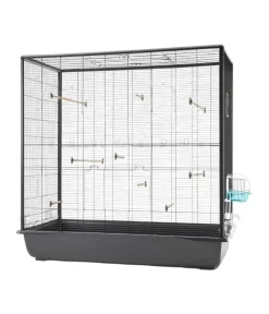 Savic Vogelkäfige & Volieren - Vogelheim Primo 120 open Empire, , ca. B118/H117/T64 cm Schwarz