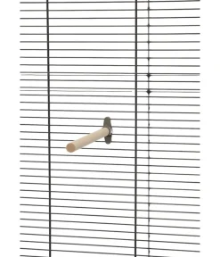 Savic Vogelkäfige & Volieren - Vogelheim Primo 120 open Empire, , ca. B118/H117/T64 cm Schwarz