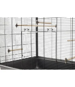 Savic Vogelkäfige & Volieren - Vogelheim Primo 120 open Empire, , ca. B118/H117/T64 cm Schwarz