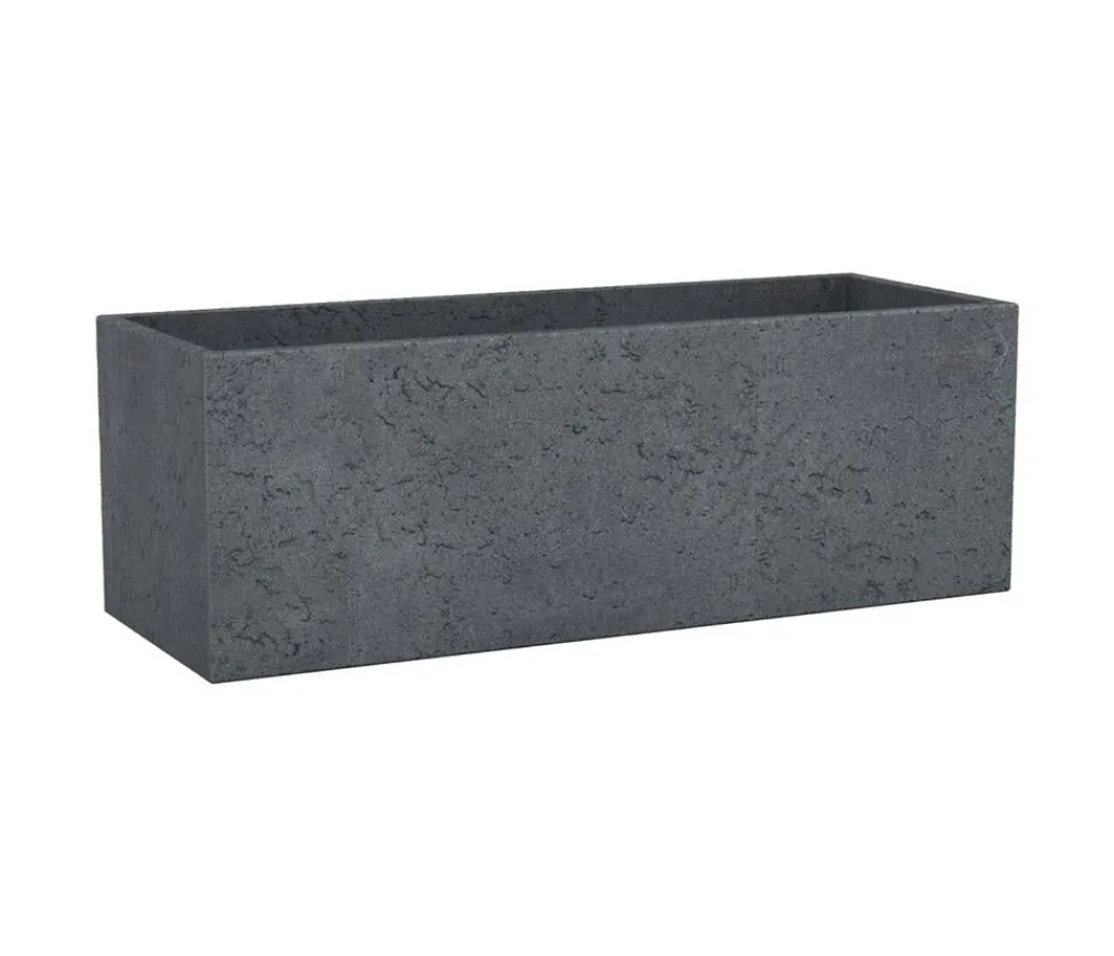 Scheurich Kunststoff-Kasten C-Cube Long, rechteckig Schwarz New