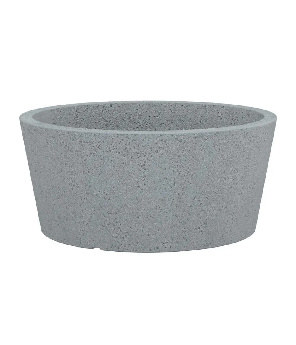 Scheurich Blumentöpfe & Übertöpfe > Kunststoff-Topf C-Cone Bowl, rund, ca. Ø38,9/H17,5 cm