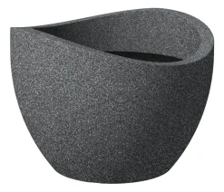Scheurich Blumentöpfe & Übertöpfe > Kunststoff-Topf Wave Globe, rund, ca. Ø60/H44,7 cm