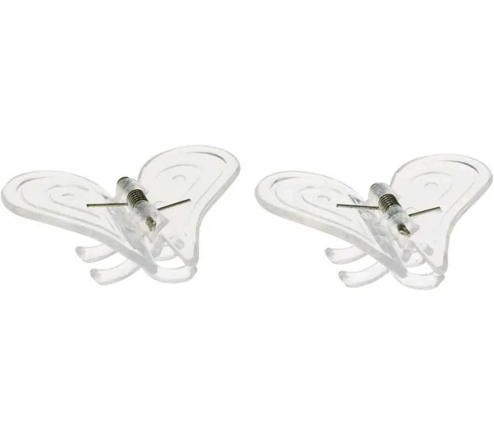 Scheurich Mehr Blumentopfzubehör - Orchideen-Clip, 2 Stk. Transparent