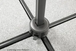 Schneider Schirme Sonnenschirme > Schneider Ampelschirm Rhodos Junior, quadratisch, ca. B270/T270 cm