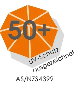 Schneider Schirme Schneider Ampelschirm Rhodos Smart, quadratisch, ca. B300/T300 cm Natur