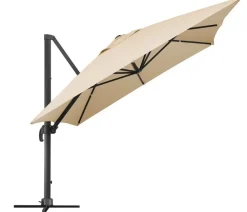 Schneider Schirme Sonnenschirme - Schneider Ampelschirm Rhodos Grande Beige