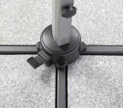 Schneider Schirme Sonnenschirme - Schneider Ampelschirm Rhodos, rund, ca. Ø350 cm Anthrazit