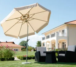 Schneider Schirme Sonnenschirme - Schneider Classics Sonnenschirm Orlando, rund, ca. Ø270 cm Beige