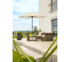 Schneider Schirme Sonnenschirme - Schneider Sonnenschirm Adria, rund, ca. Ø350 cm Beige