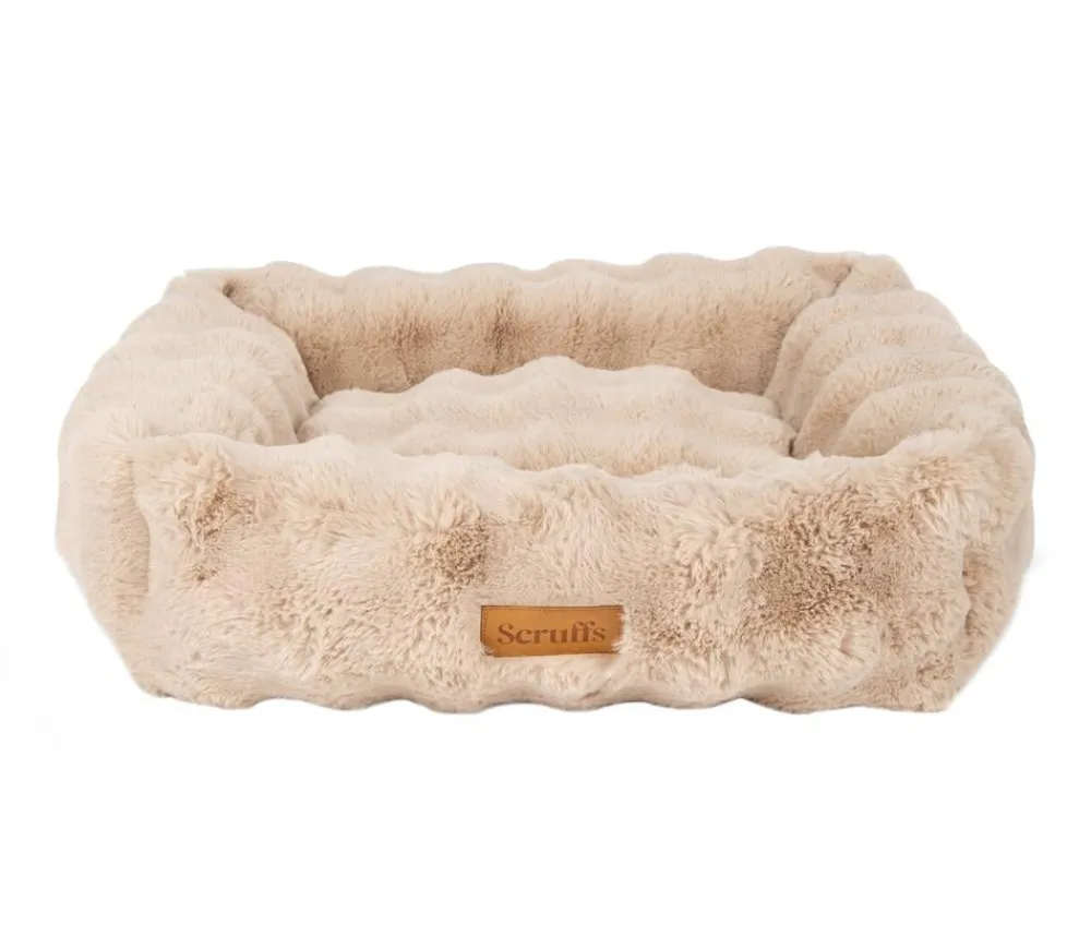 Scruffs Hundebett Apine Box Bed Beige New