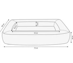 Scruffs Hundebetten & Körbe|Katzenbetten & Katzenkissen - Hundebett Apine Box Bed Beige