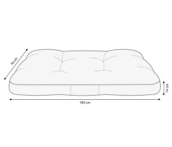 Scruffs Hundematratze Apine Matress Beige