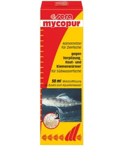 sera Heilmittel Für Fische|Mehr Aquarium Zubehör - Arzneimittel für Zierfische Mycopur, 50 ml