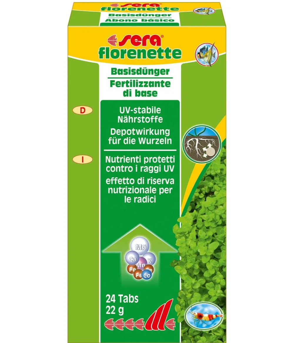 sera Pflanzenpflege > Basisdünger-Tabletten florenette, 24 Stk.
