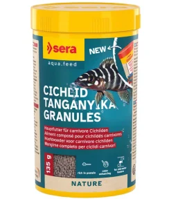 sera Fischfutter Cichlid Tanganyika Granules, 250 ml New