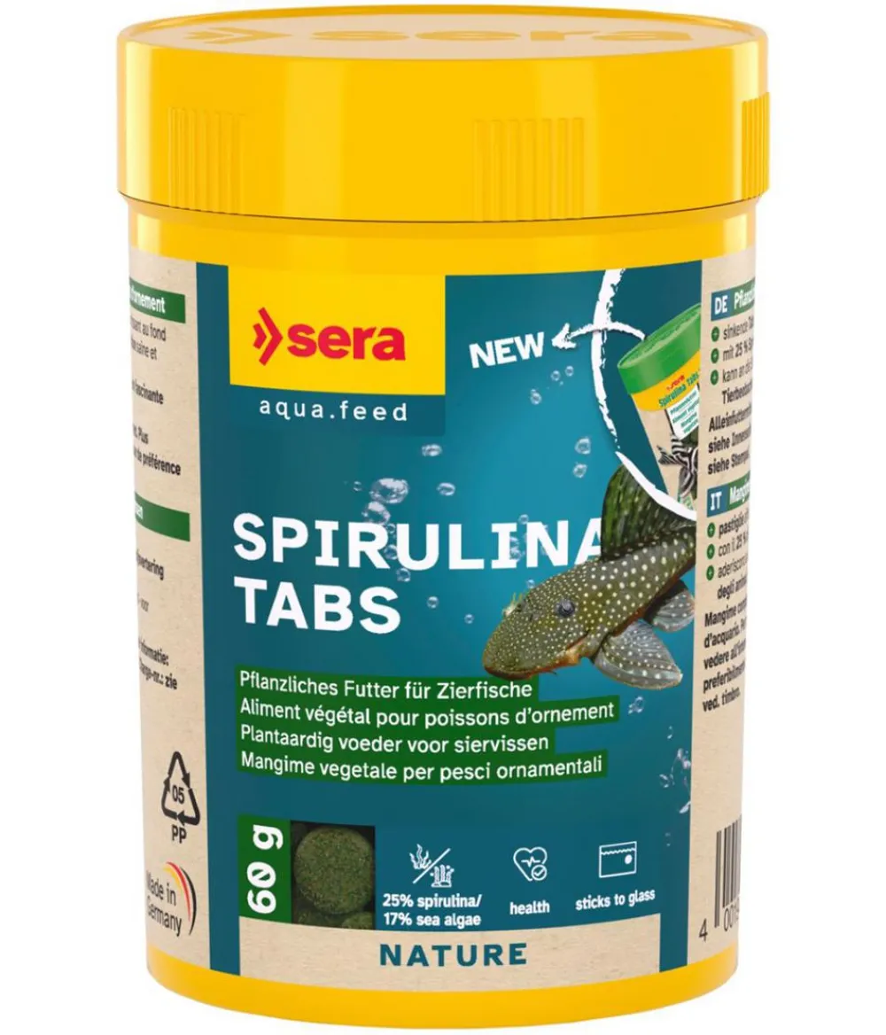 sera Fischfutter > Fischfutter Spirulina Tabs