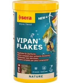 sera Fischfutter Vipan Flakes, 1 l New