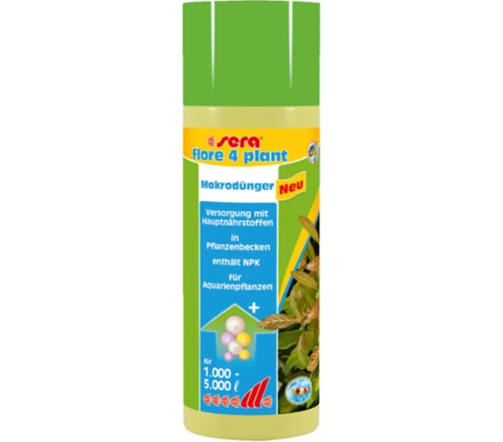 sera Pflanzenpflege > Makrodünger Flore 4 Plant