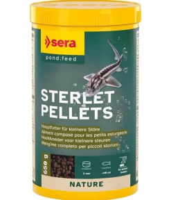 sera Gartenteich·Teichfisch­­Futter|Teichfischfutter > Störfutter Sterlet Pellets, 1 l