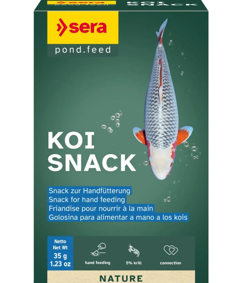 sera Gartenteich·TeichfischFutter|Teichfischfutter - Teichfischfutter Koi Snack, 35 g