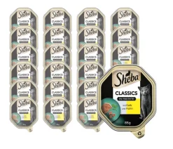 Sheba® Nassfutter Katze - Nassfutter für Katzen Classics in Pastete,