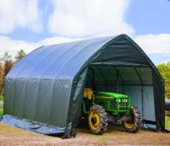 Shelter Logic Carports & Garagen - Foliengarage Grün