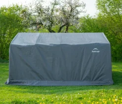 Shelter Logic Weidezelte & Unterstände - Garage in-a-Box, ca. B370/H260/T490 cm Grau